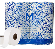 Jumbo Toilet Tissue Pack White, 2 Ply, 300m, 8 Rolls Pack